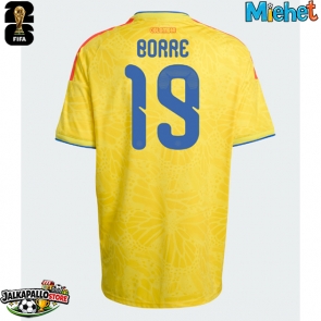Kolumbia Rafael Santos Borre #19 Kotipaita MM-kisat 2026 Lyhythihainen